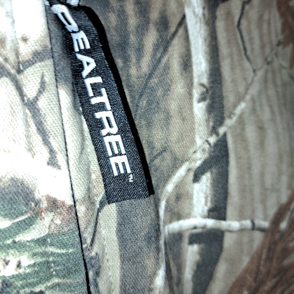 Mens Sz L 42/44 Realtree Camouflage Quilted Insulated Hunting Coat Worn Once - Picture 4 of 14